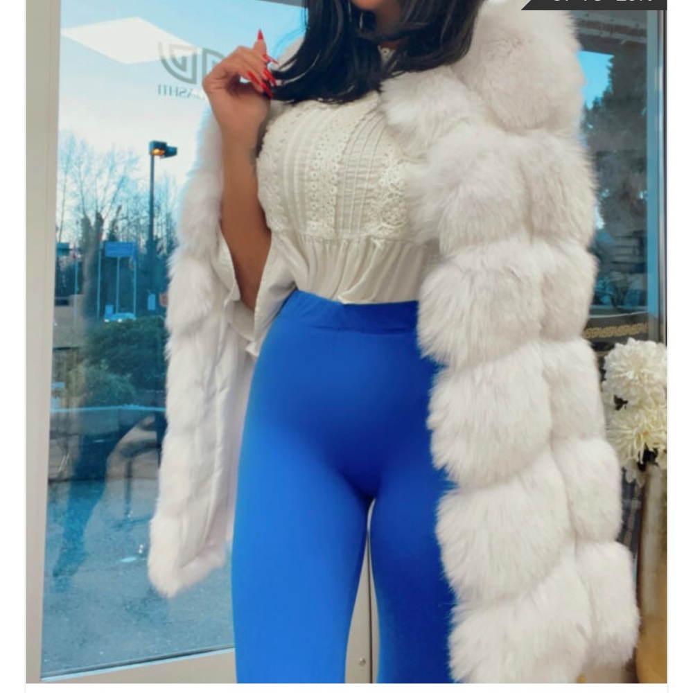 Faux fur vest